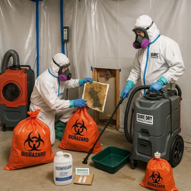 Contaminated Water Handling Protocols process in Angwin, CA