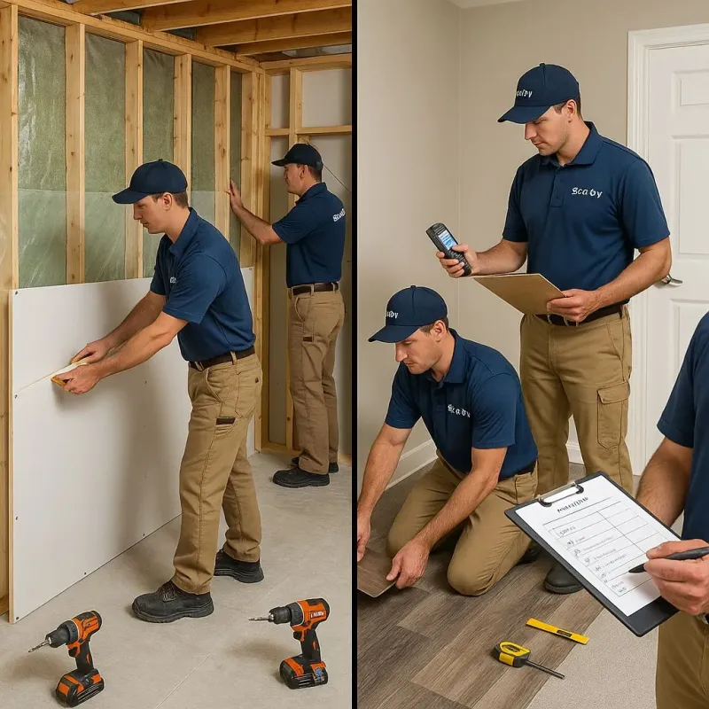 Repairs and Reconstruction process in Angwin, CA